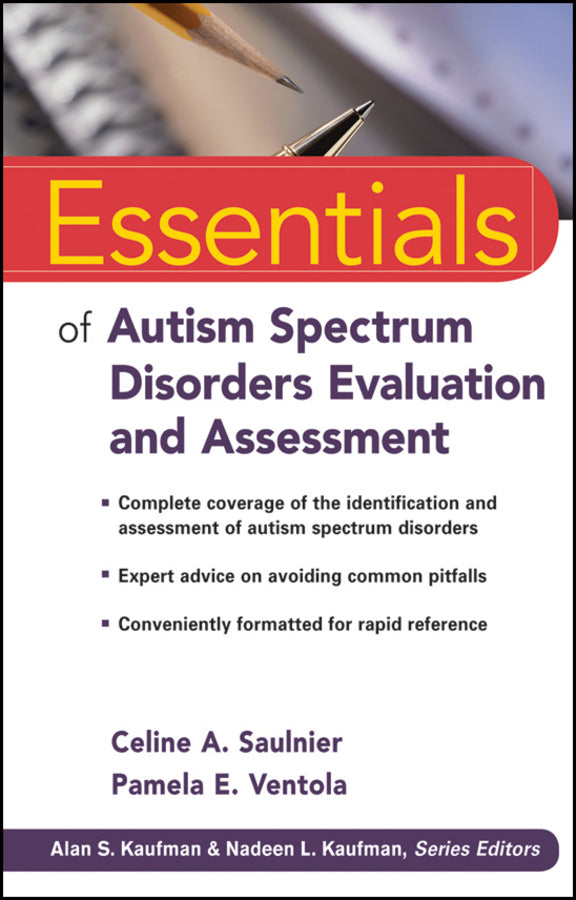 Essentials of Autism Spectrum Disorders Evaluation and Assessment | Zookal Textbooks | Zookal Textbooks