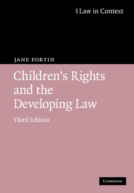 Children's Rights and the Developing Law | Zookal Textbooks | Zookal Textbooks