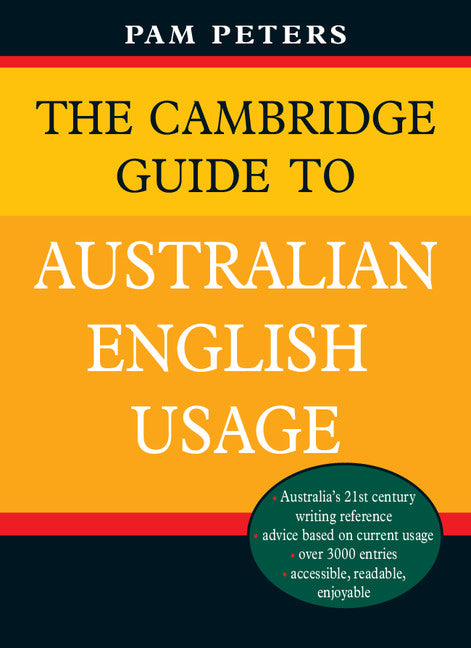 The Cambridge Guide to Australian English Usage | Zookal Textbooks | Zookal Textbooks