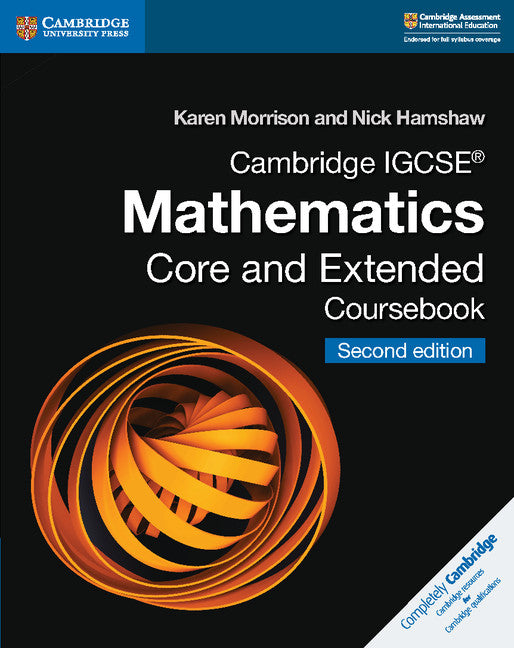 Cambridge IGCSE® Mathematics Core and Extended Coursebook | Zookal Textbooks | Zookal Textbooks