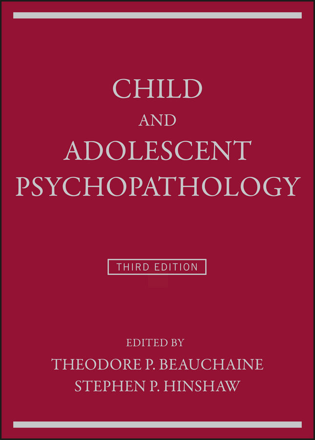Child and Adolescent Psychopathology | Zookal Textbooks | Zookal Textbooks