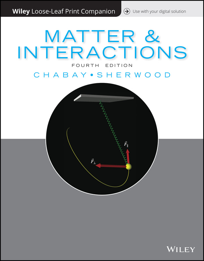 Matter and Interactions | Zookal Textbooks | Zookal Textbooks