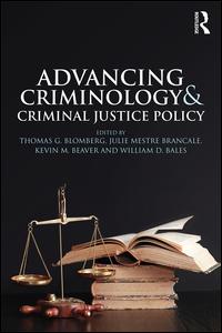 Advancing Criminology and Criminal Justice Policy | Zookal Textbooks | Zookal Textbooks
