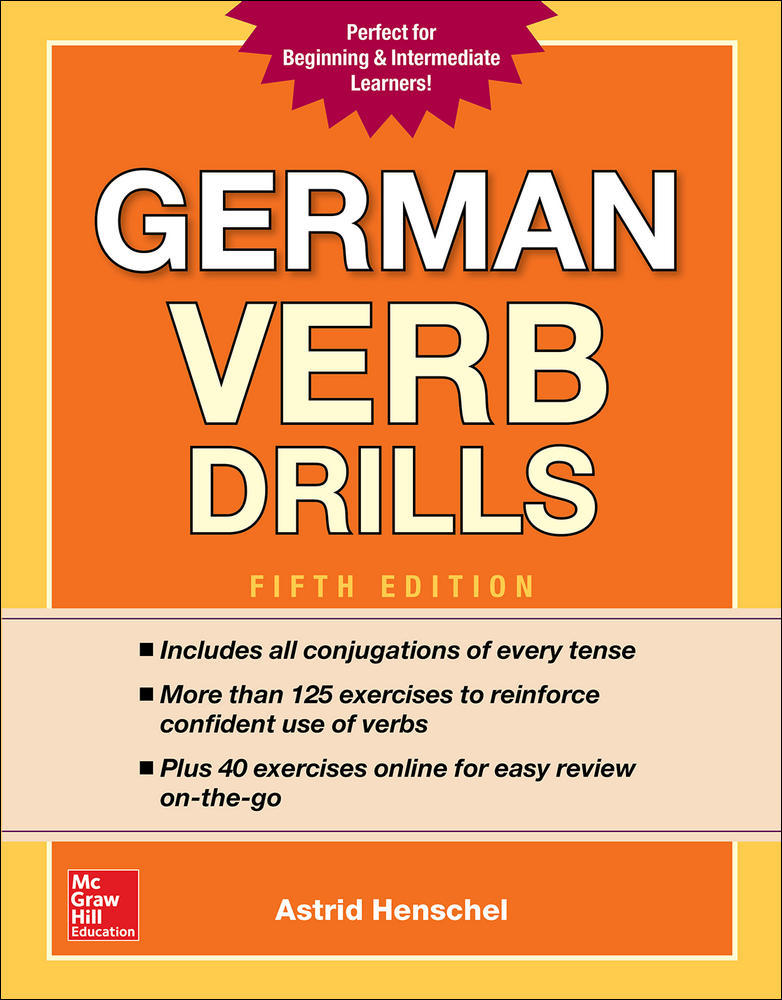 German Verb Drills, Fifth Edition | Zookal Textbooks | Zookal Textbooks