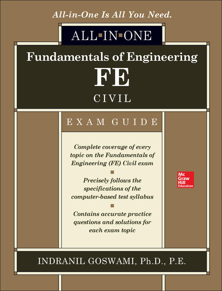 Fundamentals of Engineering FE Civil All-in-One Exam Guide | Zookal Textbooks | Zookal Textbooks