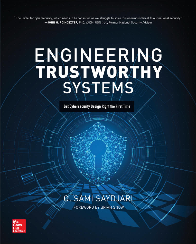 Engineering Trustworthy Systems: Get Cybersecurity Design Right the First Time | Zookal Textbooks | Zookal Textbooks