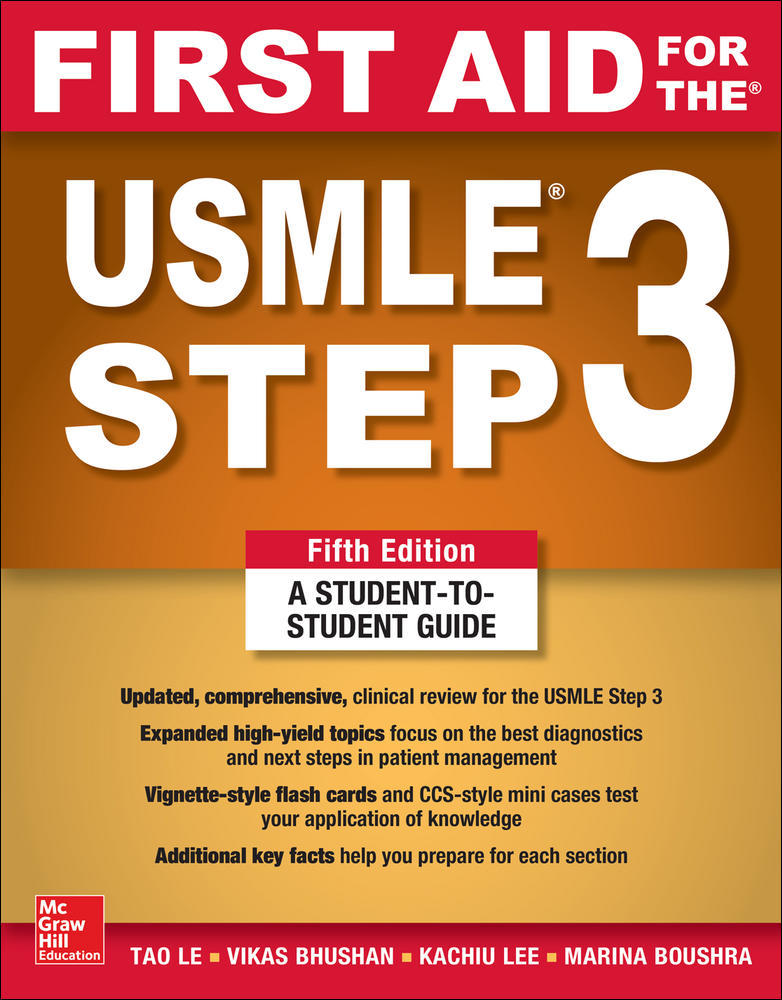 First Aid for the USMLE Step 3, Fifth Edition | Zookal Textbooks | Zookal Textbooks