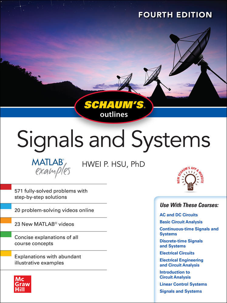 Schaum's Outline of Signals and Systems, Fourth Edition | Zookal Textbooks | Zookal Textbooks