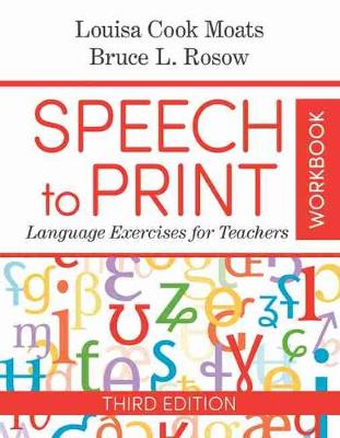 Speech to Print Workbook 3/e | Zookal Textbooks | Zookal Textbooks
