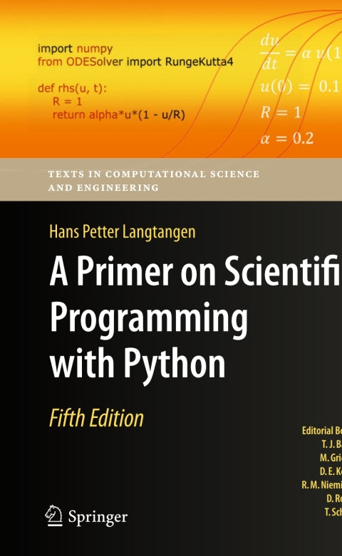 A Primer on Scientific Programming with Python | Zookal Textbooks | Zookal Textbooks