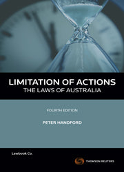 Limitation of Actions - The Laws of Australia 4th Edition book | Zookal Textbooks | Zookal Textbooks
