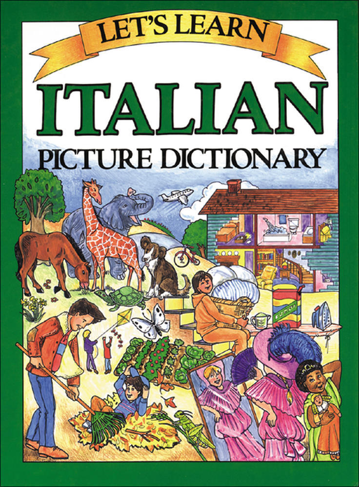 Let's Learn Italian Picture Dictionary | Zookal Textbooks | Zookal Textbooks