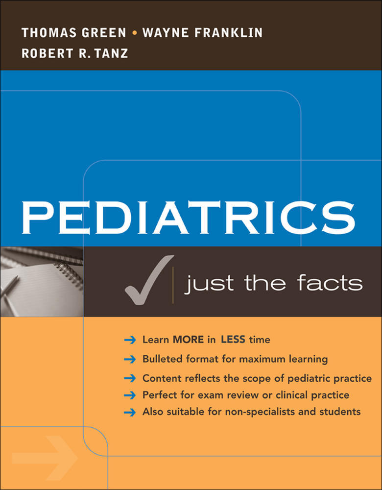 Pediatrics: Just the Facts | Zookal Textbooks | Zookal Textbooks