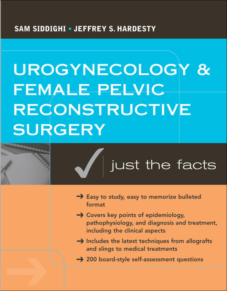 Urogynecology and Female Pelvic Reconstructive Surgery: Just the Facts | Zookal Textbooks | Zookal Textbooks
