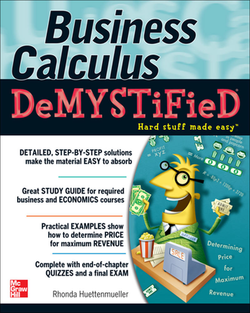 Business Calculus Demystified | Zookal Textbooks | Zookal Textbooks