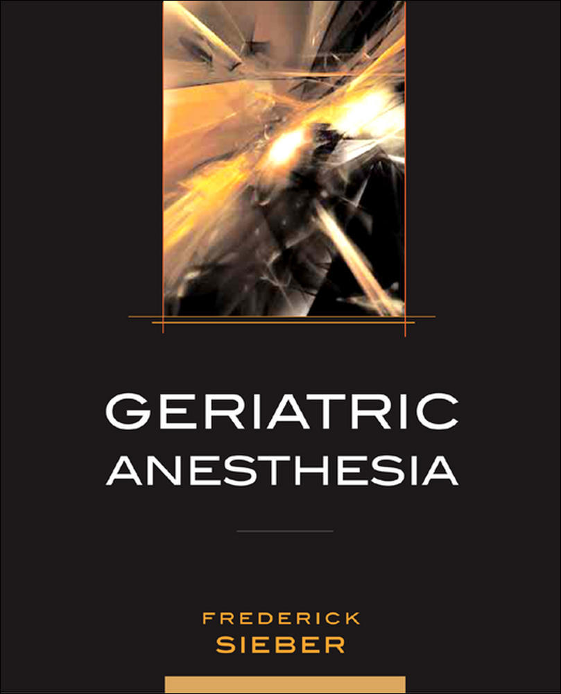 Geriatric Anesthesia | Zookal Textbooks | Zookal Textbooks