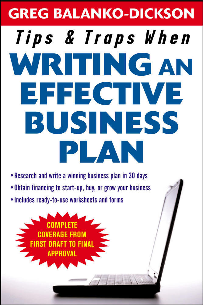 Tips and Traps For Writing an Effective Business Plan | Zookal Textbooks | Zookal Textbooks