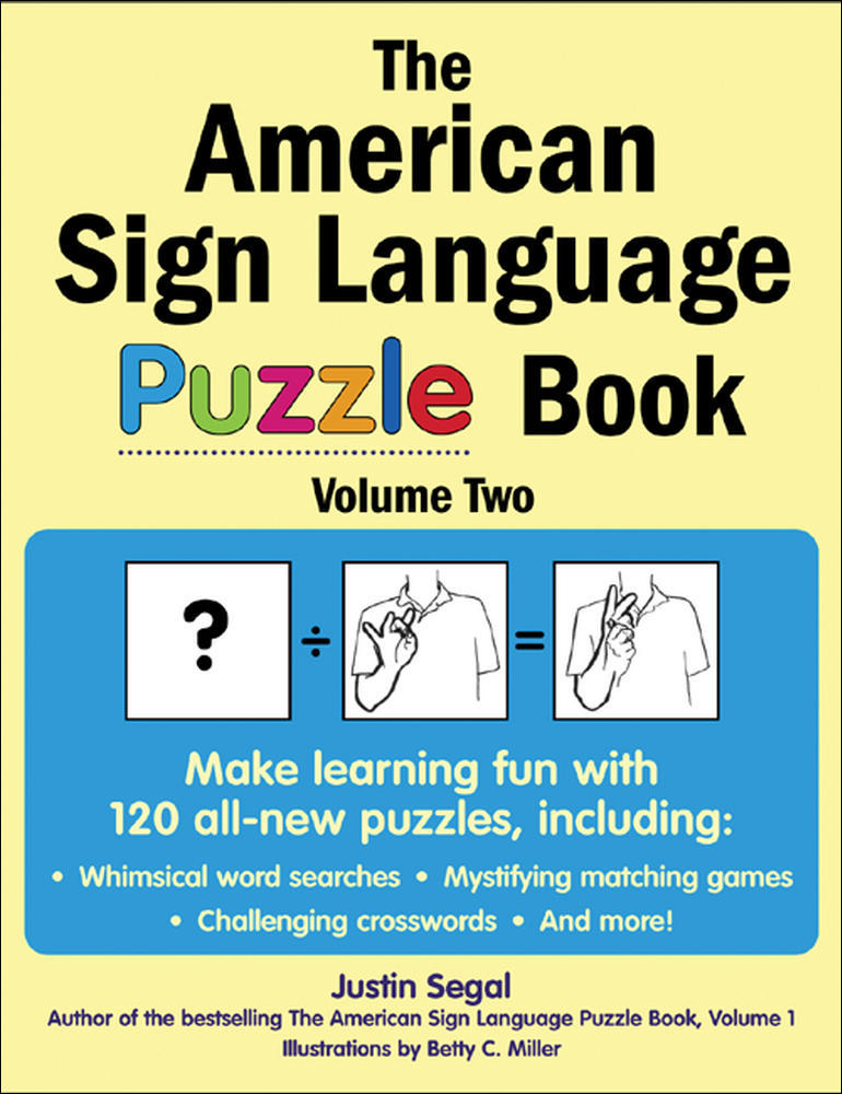 The American Sign Language Puzzle Book Volume 2 | Zookal Textbooks | Zookal Textbooks