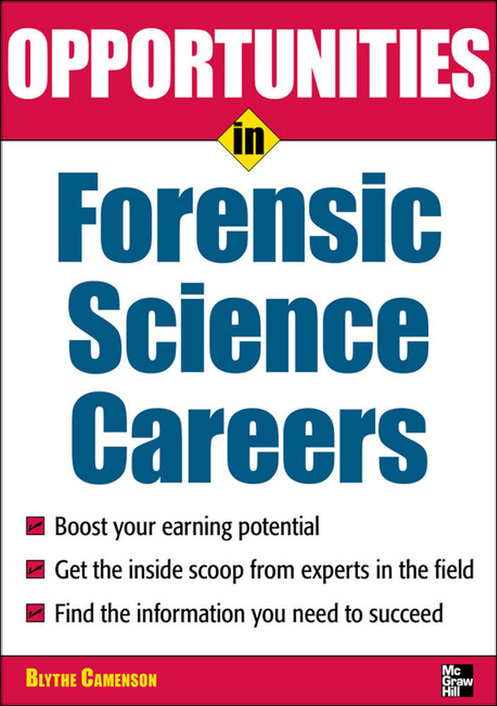 Opportunities in Forensic Science | Zookal Textbooks | Zookal Textbooks