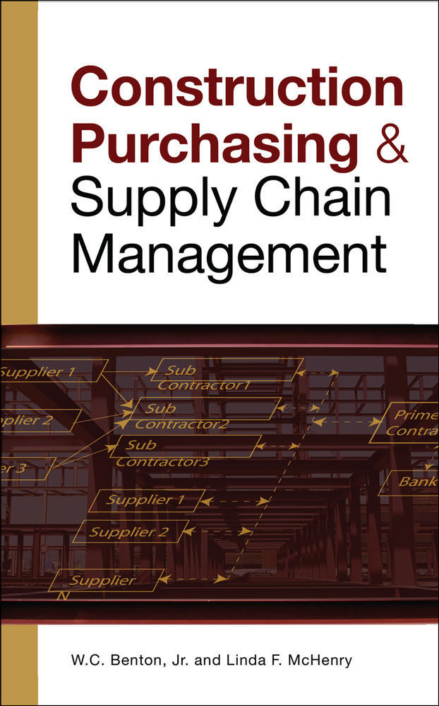 CONSTRUCTION PURCHASING & SUPPLY CHAIN MANAGEMENT | Zookal Textbooks | Zookal Textbooks