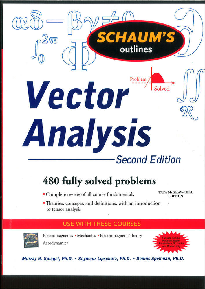 Schaum's Outline of Vector Analysis, 2ed | Zookal Textbooks | Zookal Textbooks