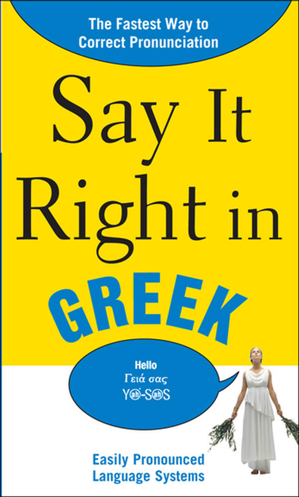 Say It Right in Greek | Zookal Textbooks | Zookal Textbooks