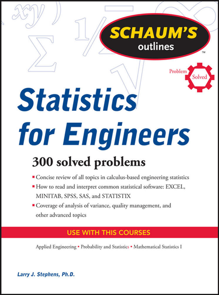 Schaum's Outline of Statistics for Engineers | Zookal Textbooks | Zookal Textbooks