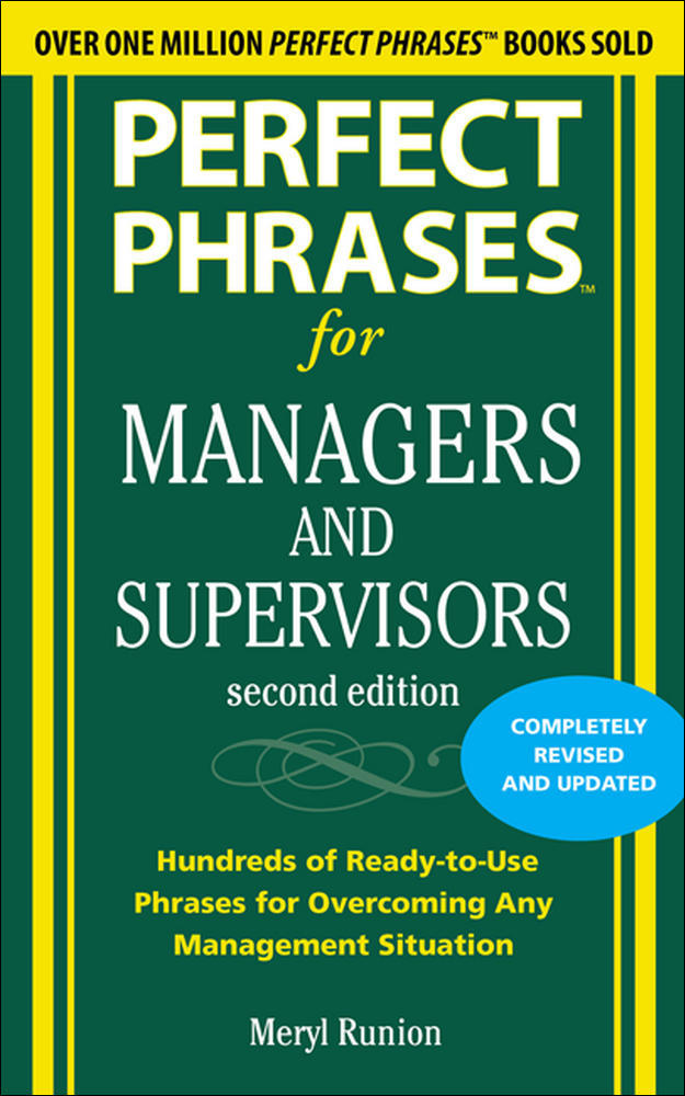 Perfect Phrases for Managers and Supervisors, Second Edition | Zookal Textbooks | Zookal Textbooks