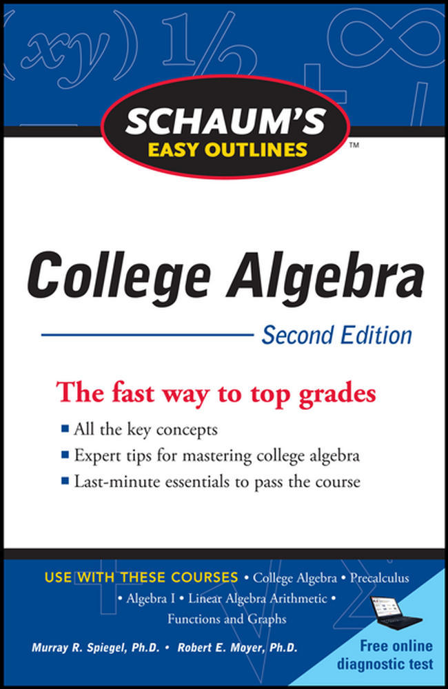 Schaum's Easy Outline of College Algebra, Second Edition | Zookal Textbooks | Zookal Textbooks