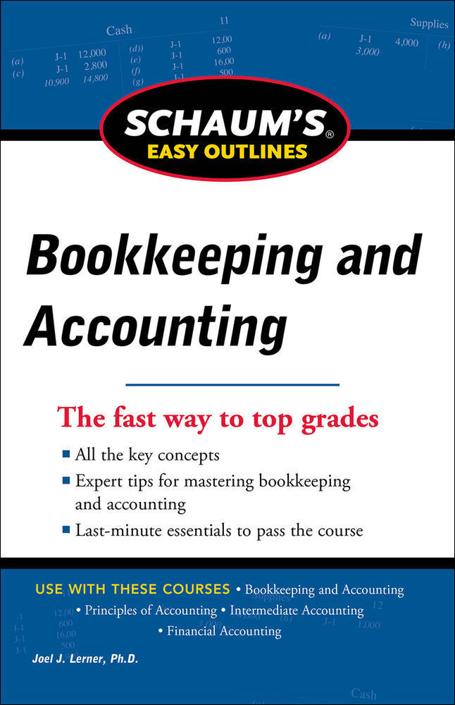 Schaum's Easy Outline of Bookkeeping and Accounting, Revised Edition | Zookal Textbooks | Zookal Textbooks