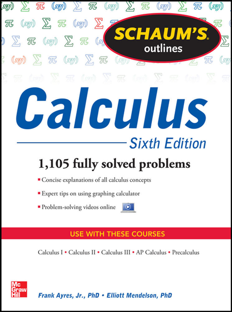 Schaum's Outline of Calculus, 6th Edition | Zookal Textbooks | Zookal Textbooks