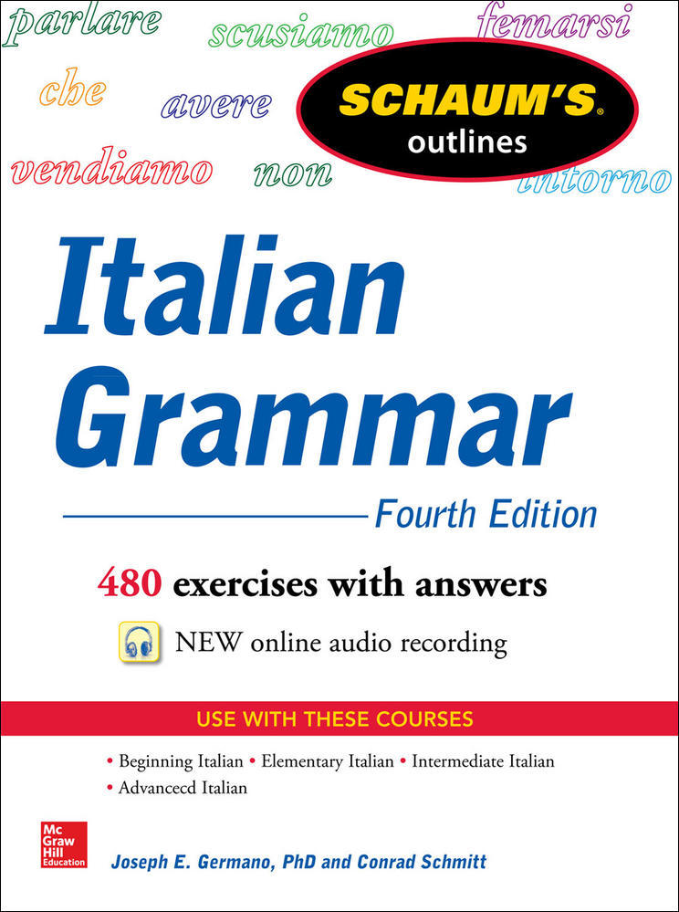 Schaum's Outline of Italian Grammar, 4th Edition | Zookal Textbooks | Zookal Textbooks