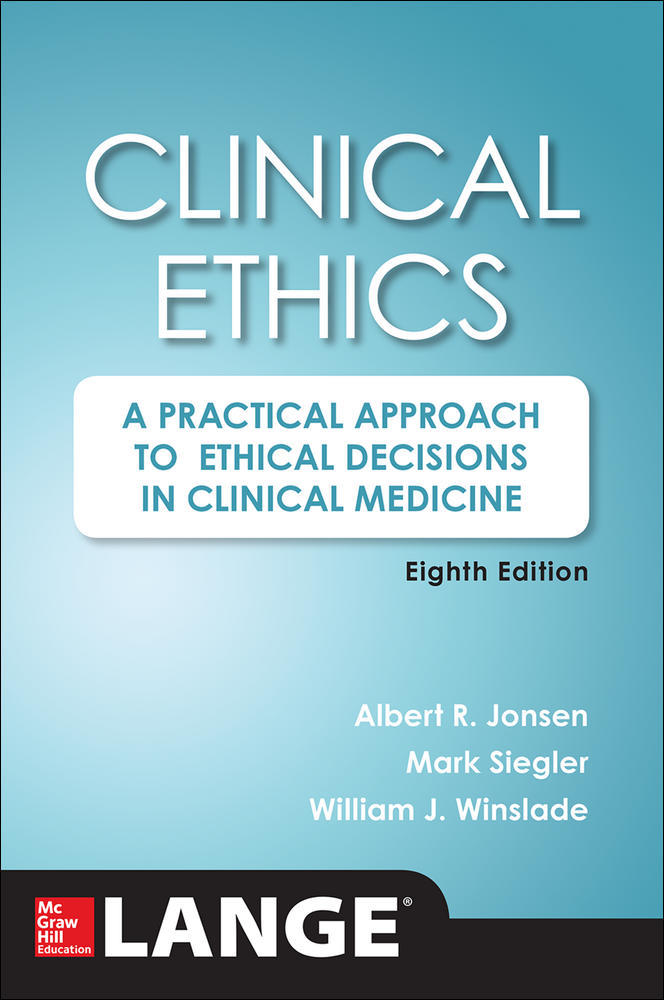 Clinical Ethics, 8th Edition | Zookal Textbooks | Zookal Textbooks