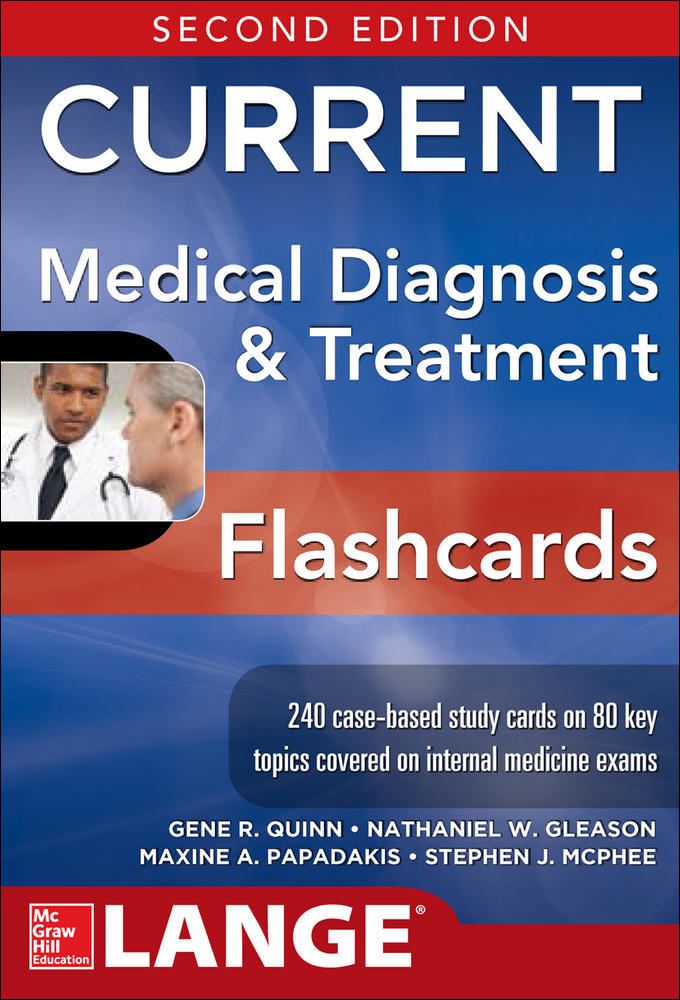 CURRENT Medical Diagnosis and Treatment Flashcards, 2E | Zookal Textbooks | Zookal Textbooks