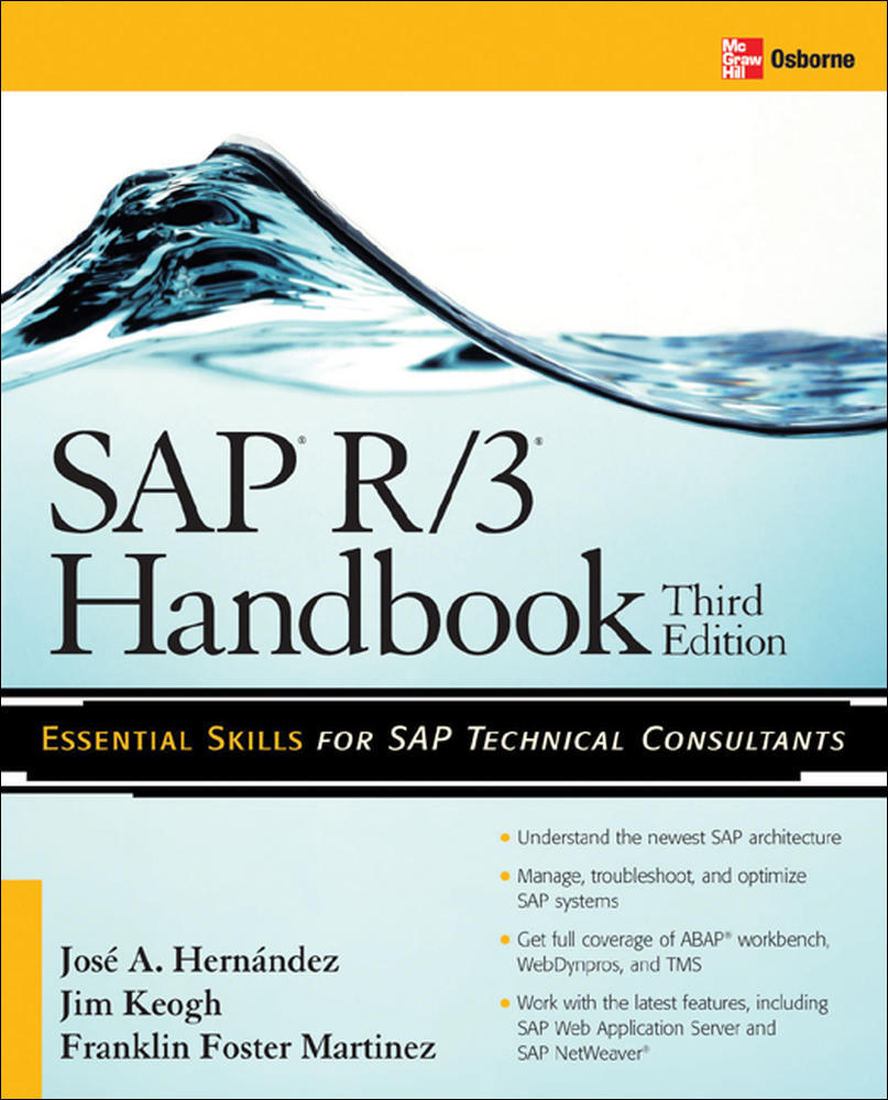 SAP R/3 Handbook, Third Edition | Zookal Textbooks | Zookal Textbooks