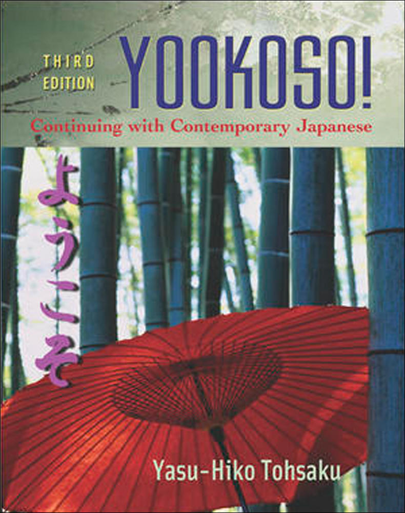 Workbook/Lab Manual to accompany Yookoso!: Continuing with Contemporary Japanese | Zookal Textbooks | Zookal Textbooks