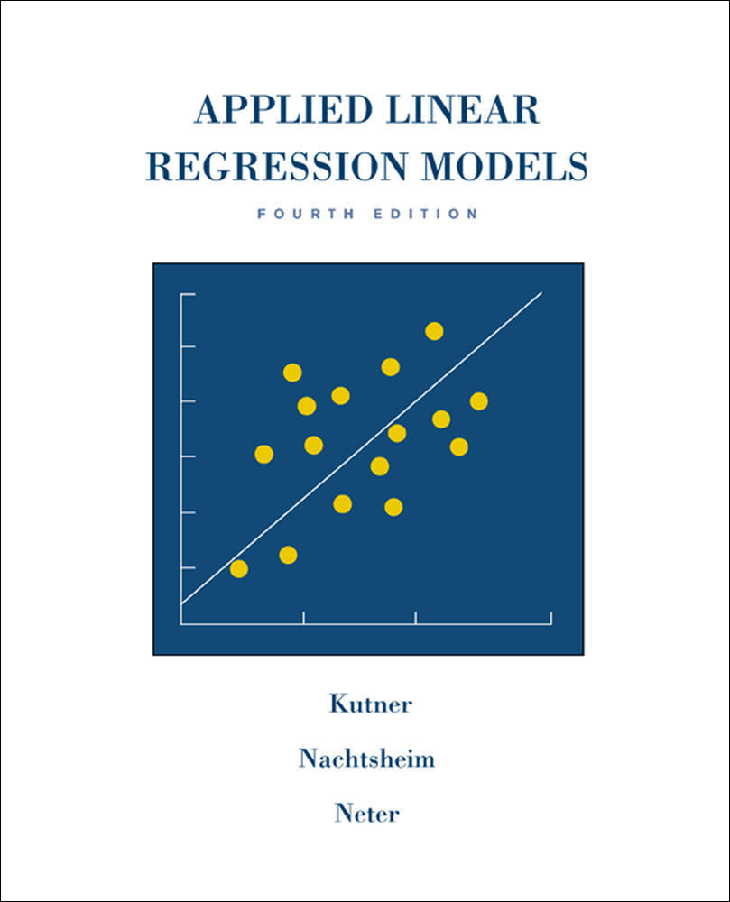 MP Applied Linear Regression Models-Revised Edition with Student CD | Zookal Textbooks | Zookal Textbooks
