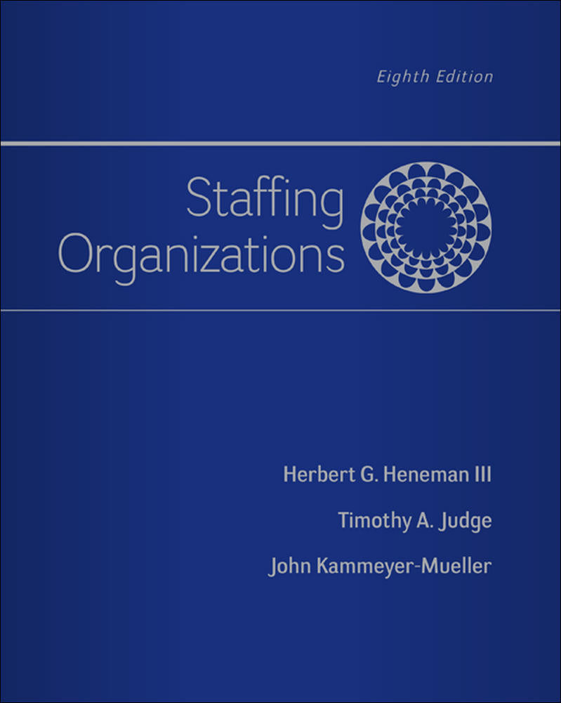 Staffing Organizations | Zookal Textbooks | Zookal Textbooks