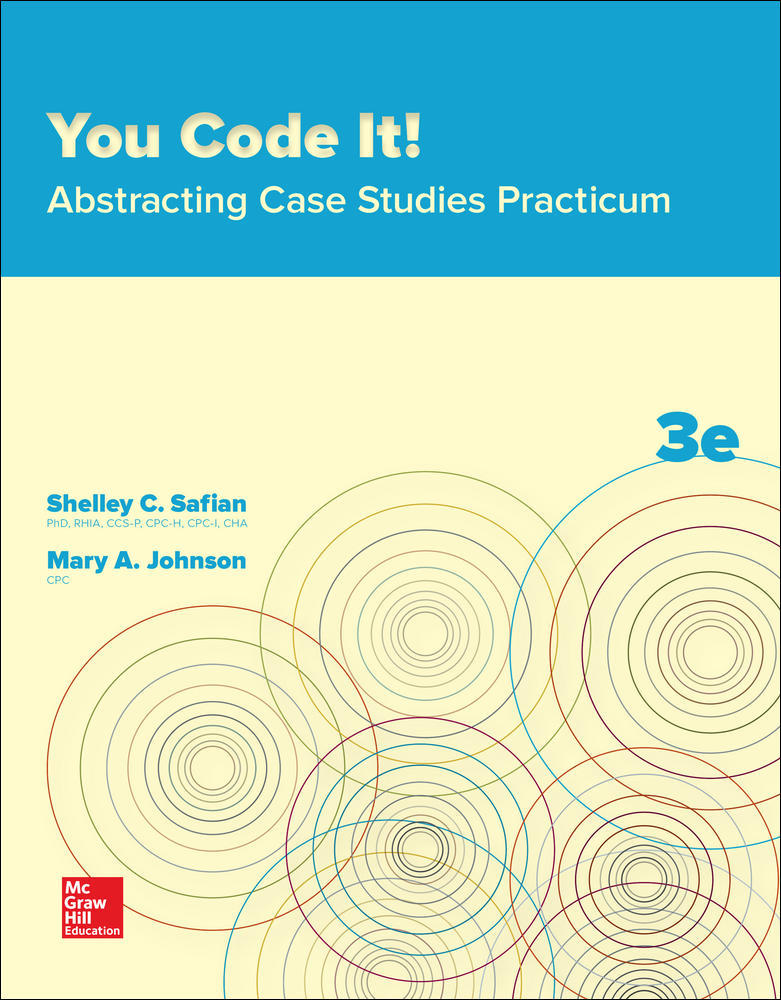 You Code It! Abstracting Case Studies Practicum | Zookal Textbooks | Zookal Textbooks