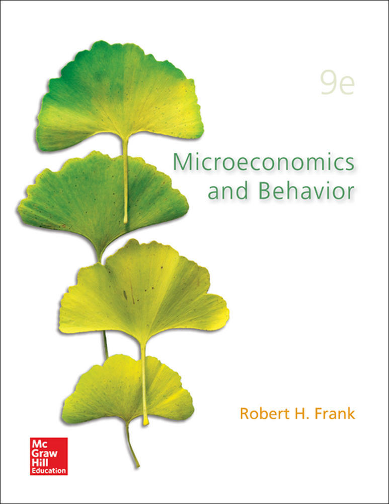Microeconomics and Behavior | Zookal Textbooks | Zookal Textbooks