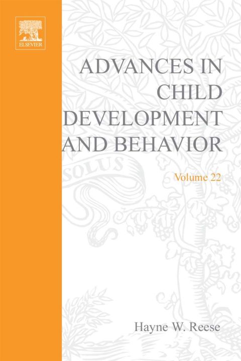 ADV IN CHILD DEVELOPMENT &BEHAVIOR V22 | Zookal Textbooks | Zookal Textbooks