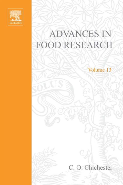 ADVANCES IN FOOD RESEARCH VOLUME 13 | Zookal Textbooks | Zookal Textbooks