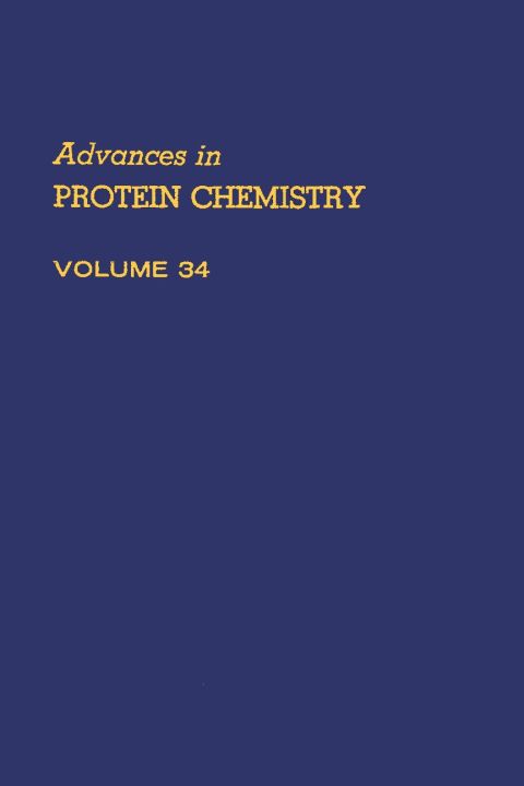 ADVANCES IN PROTEIN CHEMISTRY VOL 34 | Zookal Textbooks | Zookal Textbooks