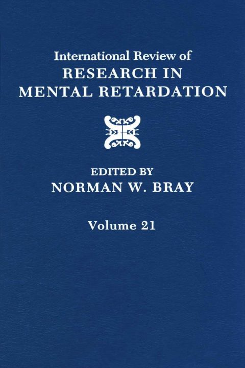 International Review of Research in Mental Retardation: Volume 21 | Zookal Textbooks | Zookal Textbooks