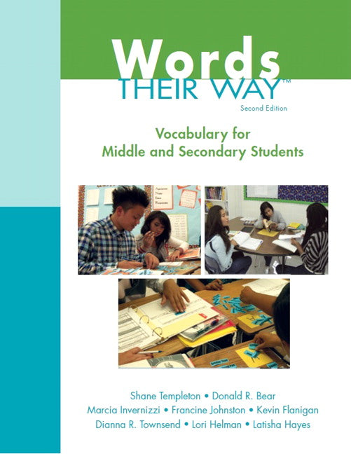 Vocabulary Their Way: Word Study with Middle and Secondary Students | Zookal Textbooks | Zookal Textbooks