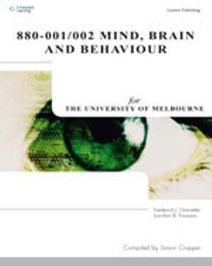 CP0550 880-001/002 Mind, Brain and Behaviour | Zookal Textbooks | Zookal Textbooks