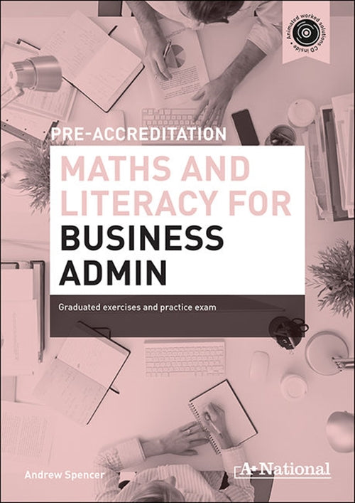  A+ National Pre-accreditation Maths and Literacy for Business Admin | Zookal Textbooks | Zookal Textbooks