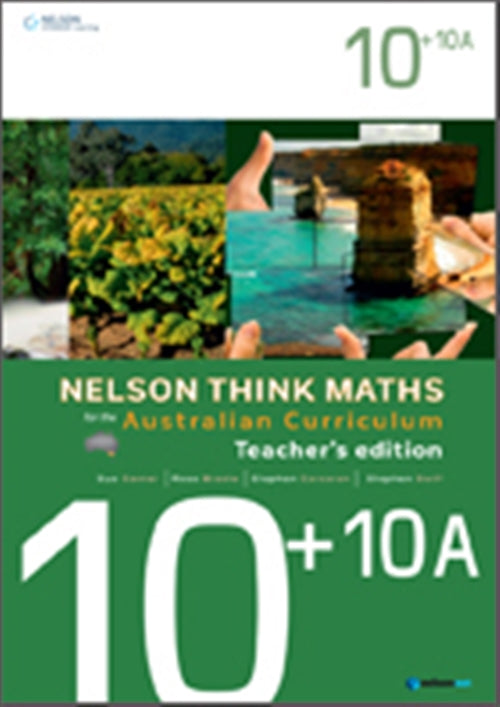  Nelson Think Maths for the Australian Curriculum Advanced 10+10A  Teacher's Edition | Zookal Textbooks | Zookal Textbooks