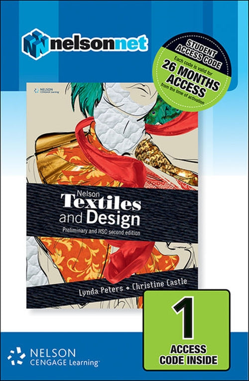  Nelson Textiles and Design Preliminary and HSC (1 Access Code Card) | Zookal Textbooks | Zookal Textbooks