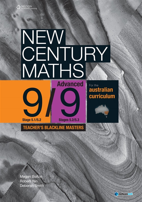  New Century Maths 9 Advanced Teacher's Blackline Masters | Zookal Textbooks | Zookal Textbooks